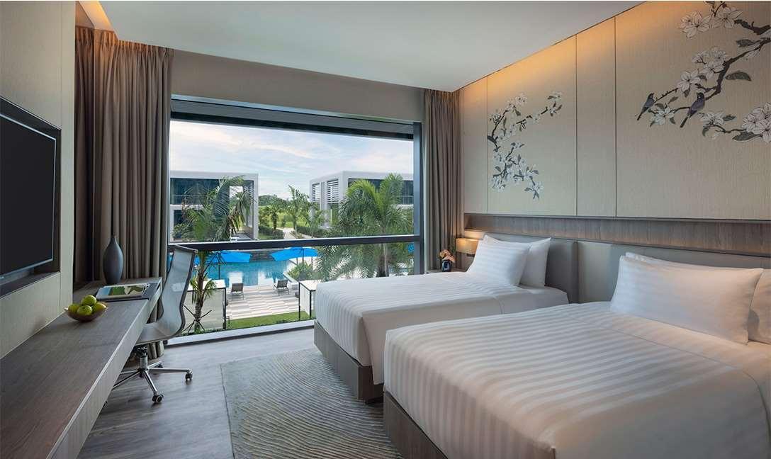 拉古娜都喜天丽酒店 新加坡 外观 照片 Deluxe Pool View