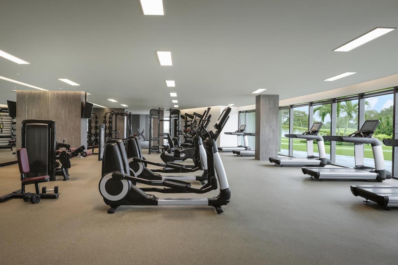 拉古娜都喜天丽酒店 新加坡 外观 照片 The gym at the Ritz-Carlton, Maldives