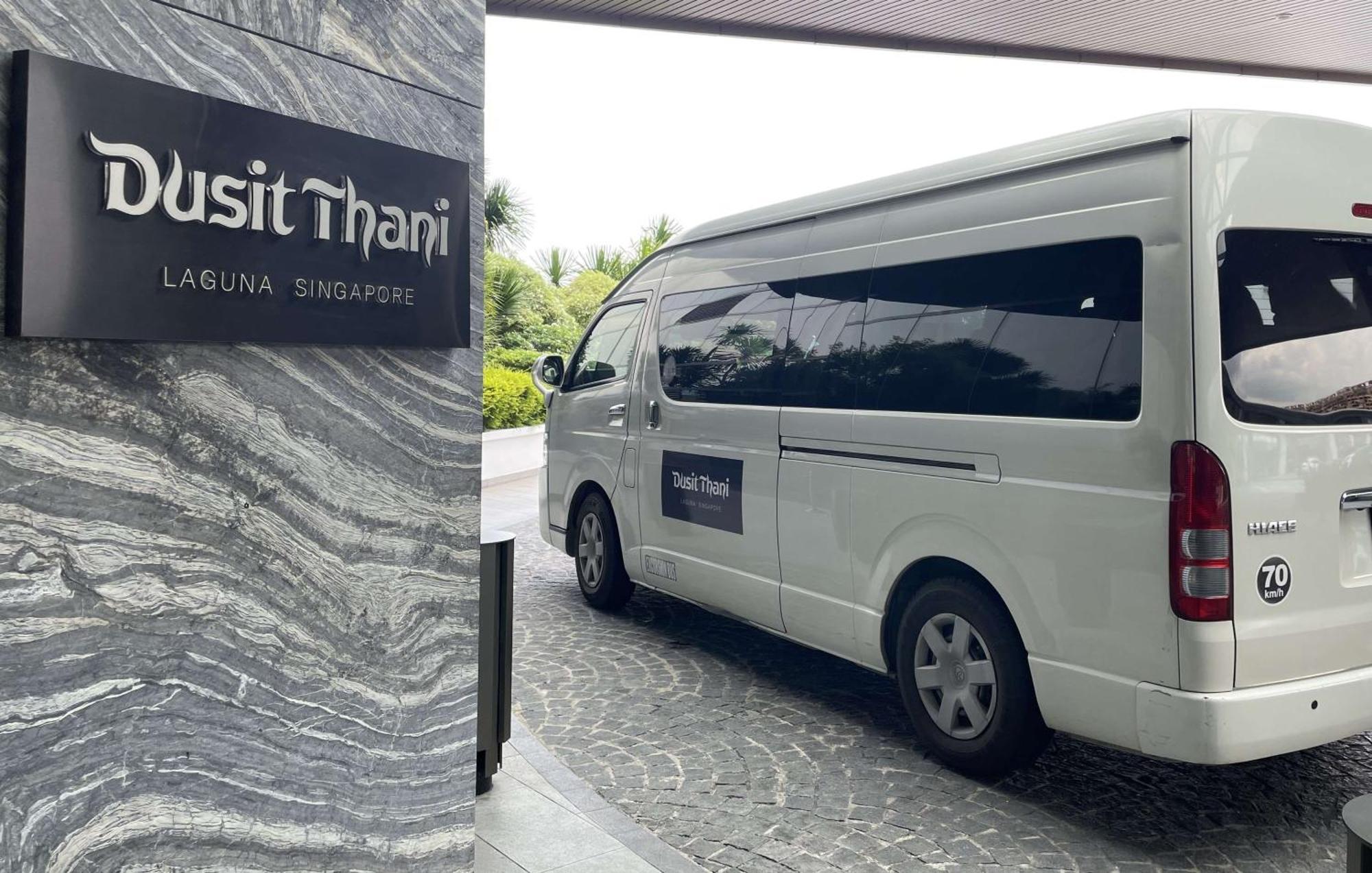 拉古娜都喜天丽酒店 新加坡 外观 照片 Shuttle Bus